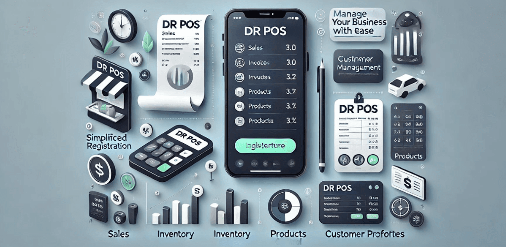 DR POS — Point of Sale & Inventory System feature graphic